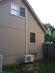 This ductless mini-split was installed in Olathe, KS by Top Notch professionals