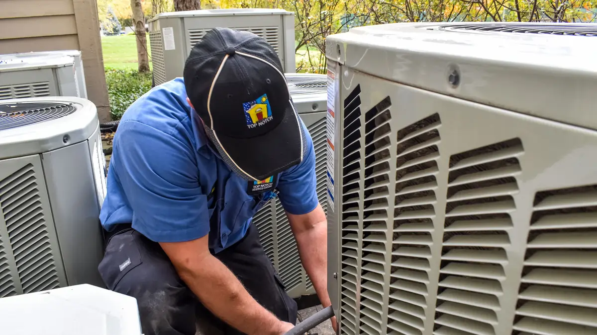 Top Notch Heating, Cooling & Plumbing hero