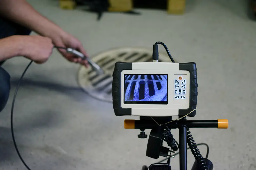 Top Notch Heating, Cooling & Plumbing drain camera