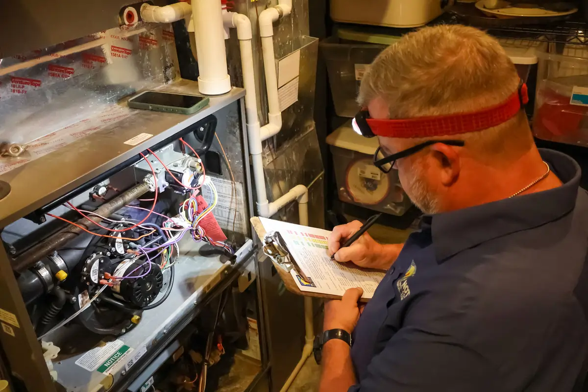 Top Notch Heating, Cooling & Plumbing furnace maintenance