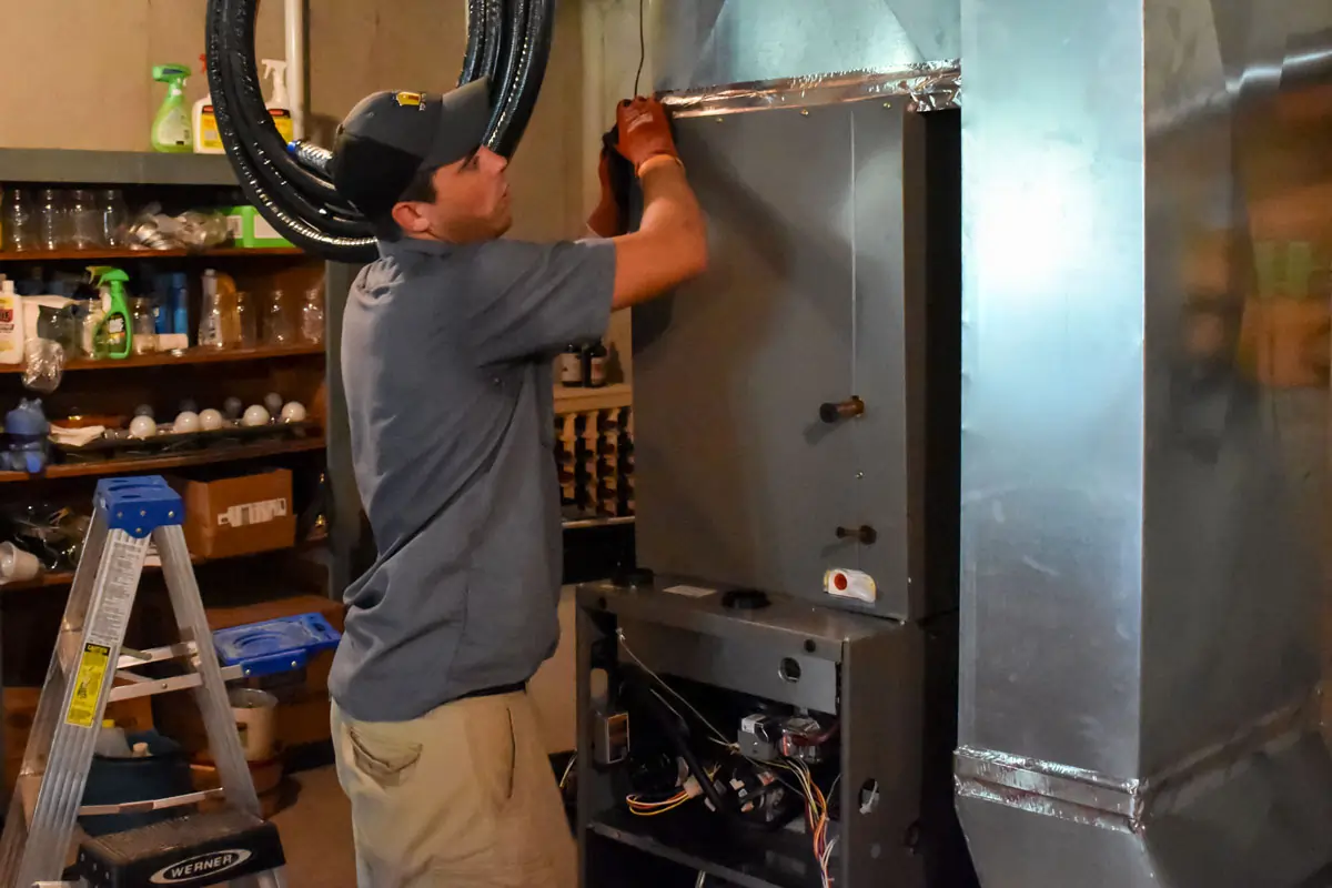Top Notch Heating, Cooling & Plumbing furnace installation