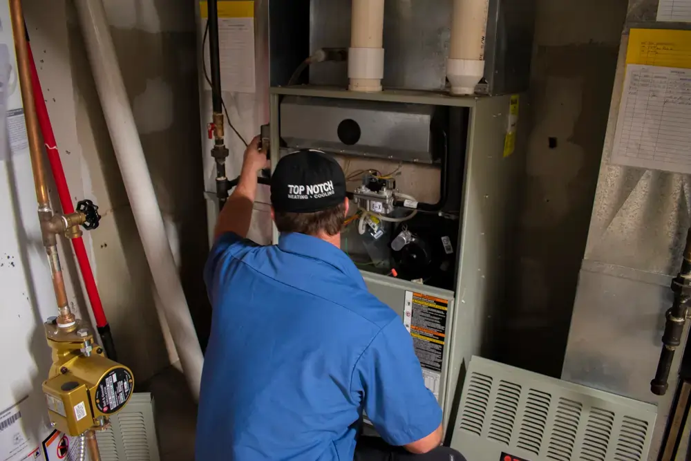 Top Notch Heating, Cooling & Plumbing furnace repair