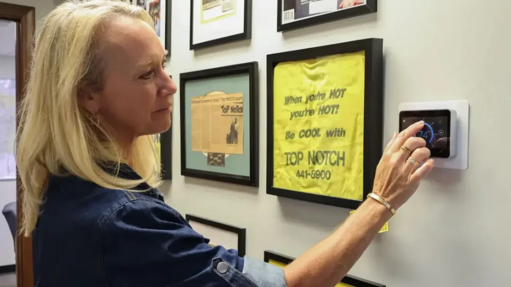 thermostat malfunctioning schedule with Top Notch Heating Cooling and Plumbing
