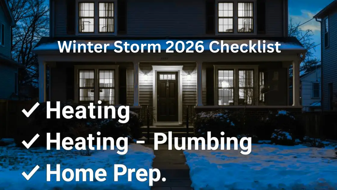 Top Notch Heating Cooling and PlumbingWinter Storm 2026 Checklist Kansas City
