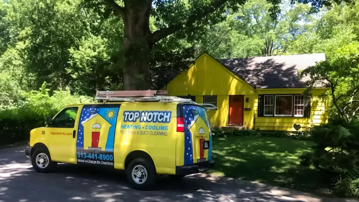 contact Top Notch Heating Cooling and Plumbing today Kansas City home owners