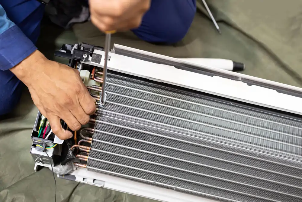 Top Notch Heating, Cooling & Plumbing evaporator coil cleaning