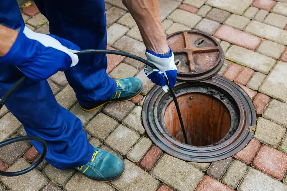 Top Notch Heating, Cooling & Plumbing main drain line