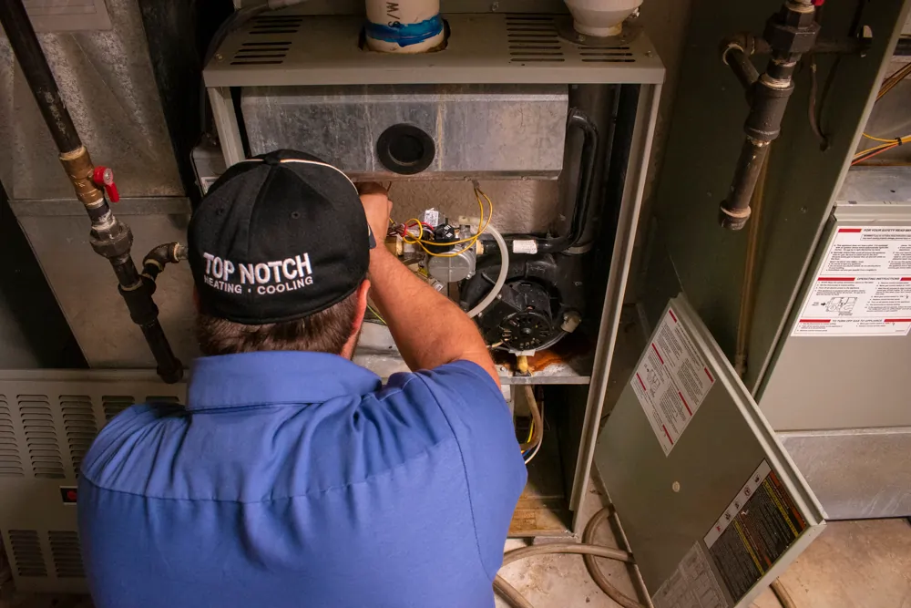 Top Notch Heating, Cooling & Plumbing furnace and air conditioning services Olathe KS
