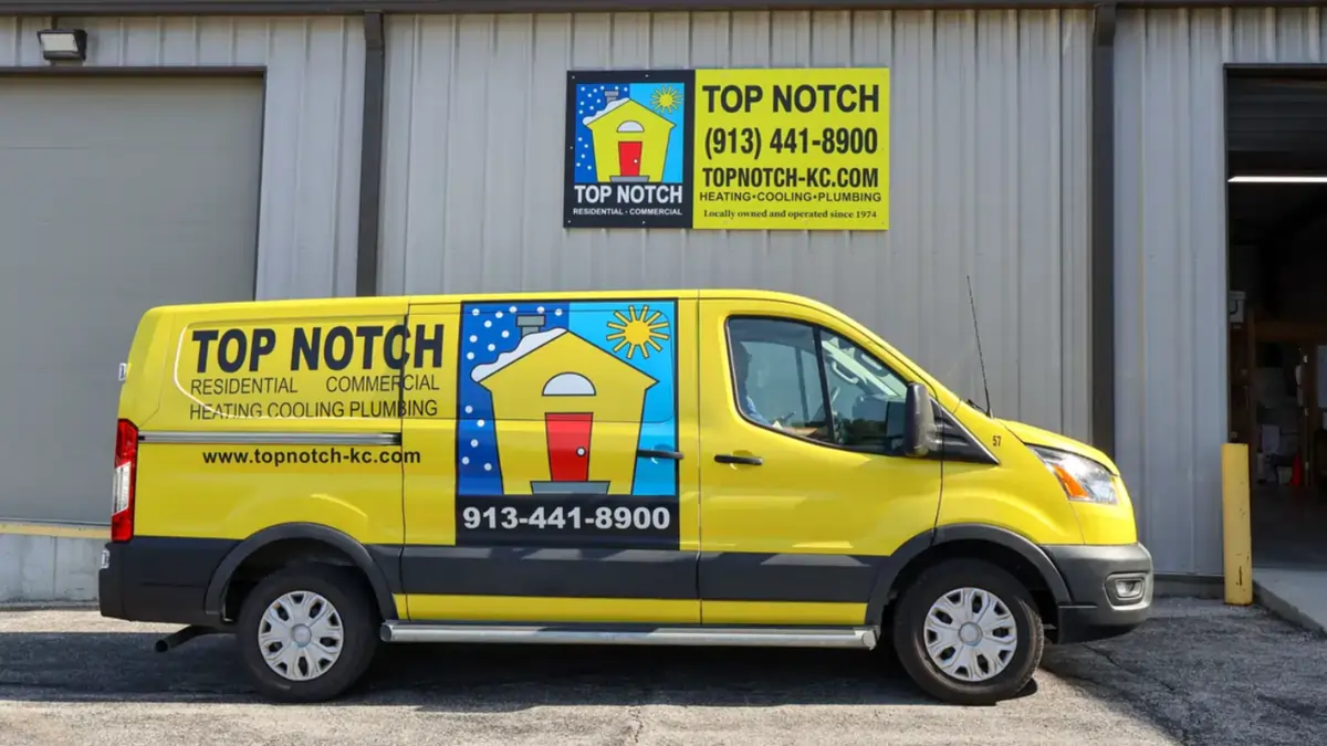 schedule service with Top Notch Heating Cooling and Plumbing Lenexa KS local plumber