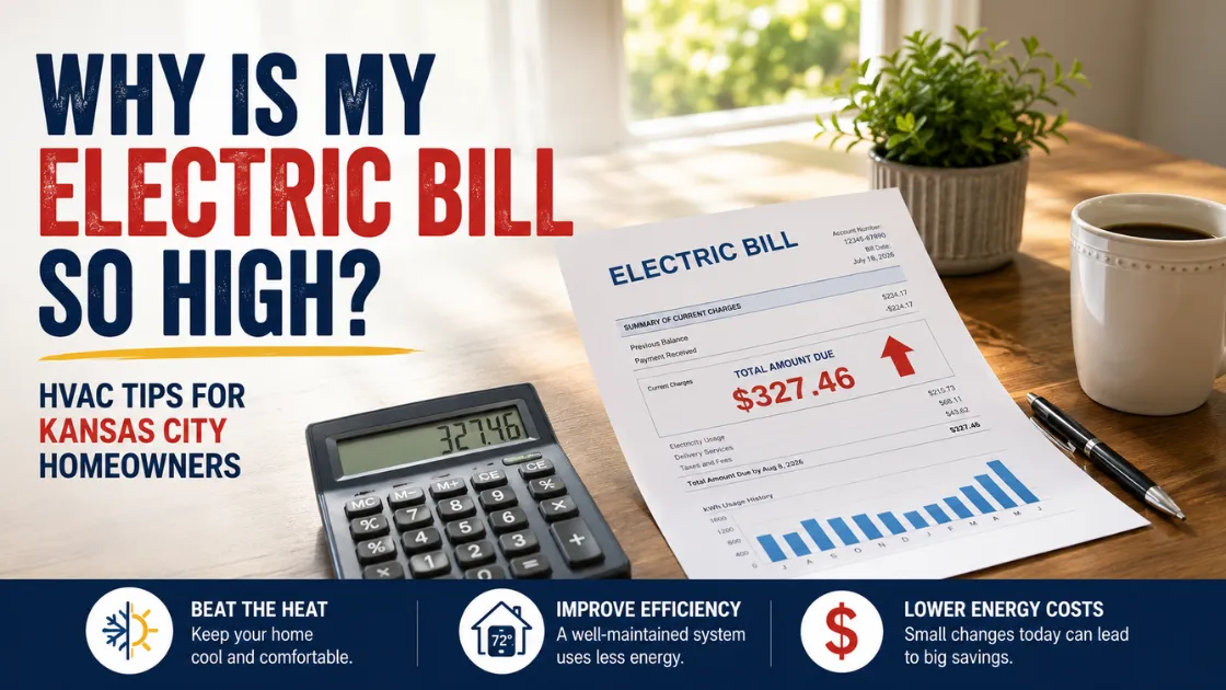 Why Is My Electric Bill So High? Top Notch Heating, Cooling & Plumbing Lenexa KS